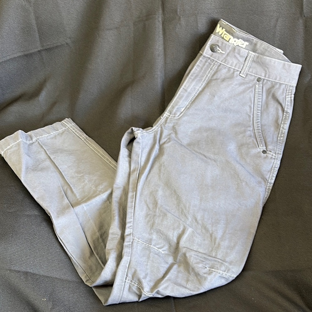 Wrangler Gray Cargo Pants for Men